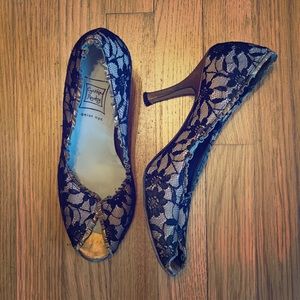 Cynthia Rowley Lace Heels